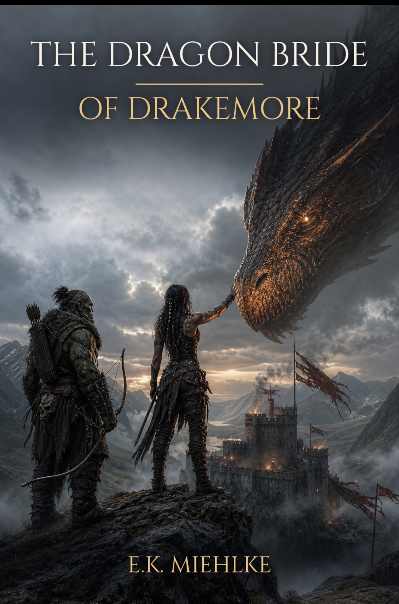 Cover of The Dragon Bride of Drakemore